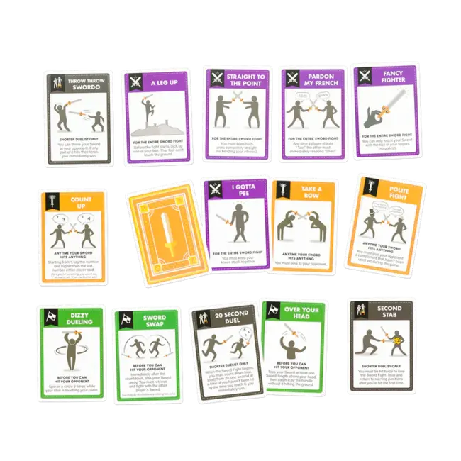 Let's Hit Each Other with Fake Swords