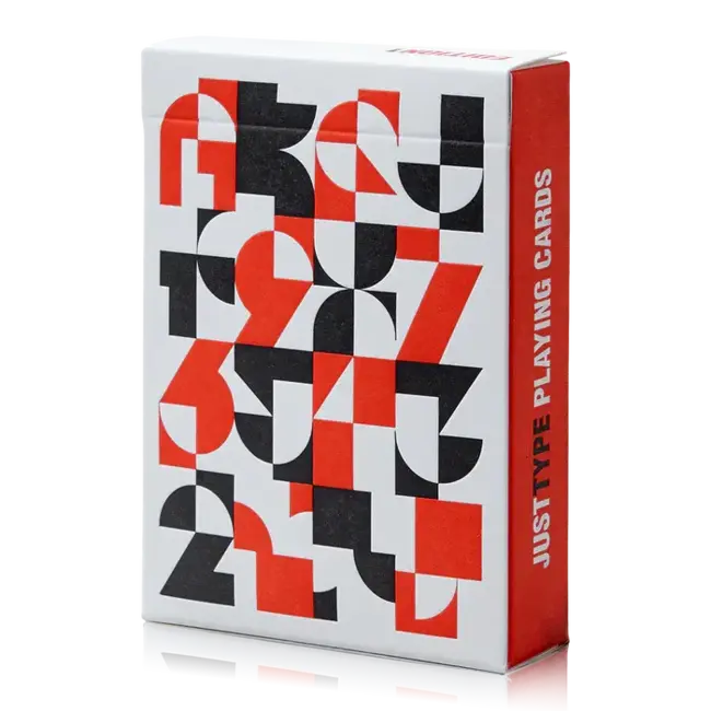 Just Type Playing Cards