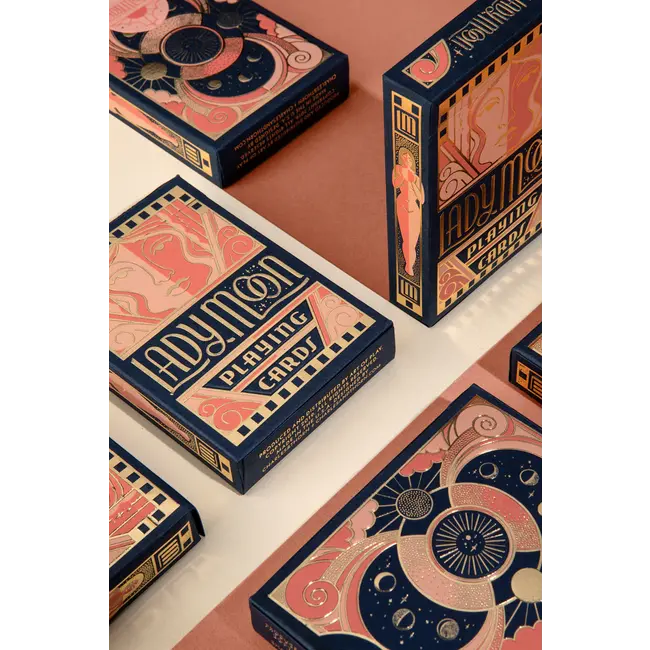 Lady Moon Playing Cards