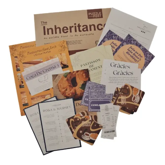Dinner Party The Inheritance - An Escape Room in an Envelope