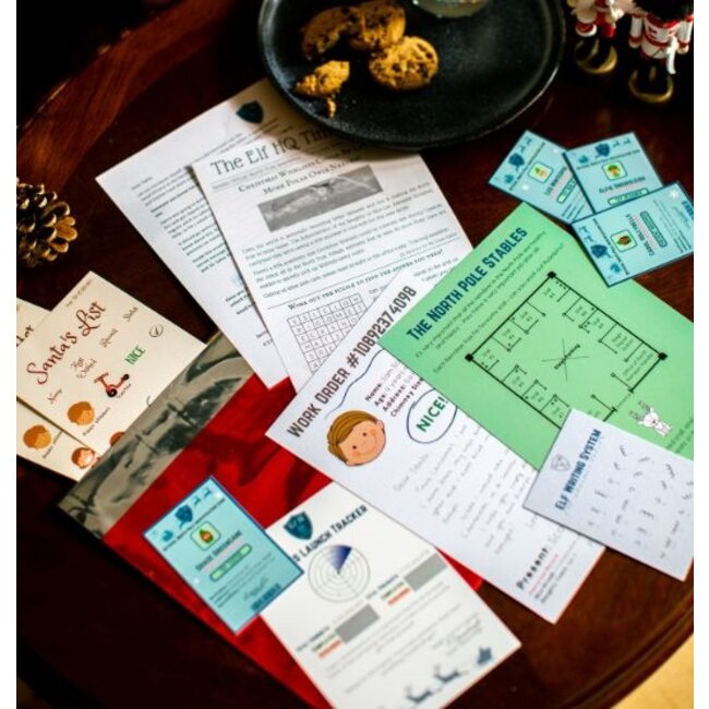 Christmas Elf HQ - Children's Escape Room Game