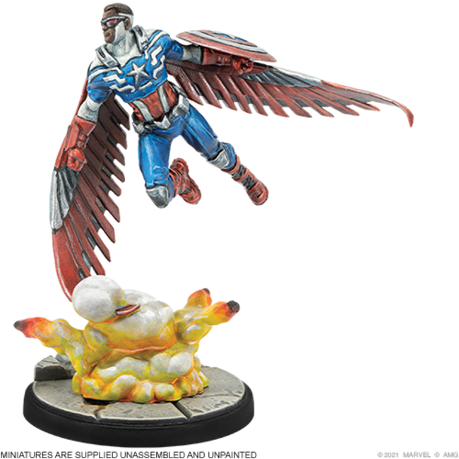 Marvel: Crisis Protocol - Captain America & War Machine