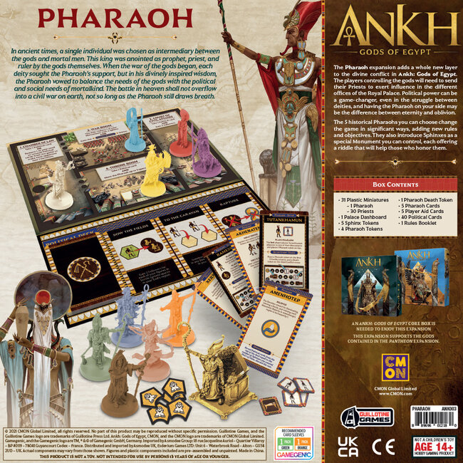 Ankh: Gods of Egypt Pharaoh Expansion
