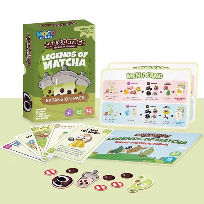 Sabobatage: Legends of Matcha Expansion