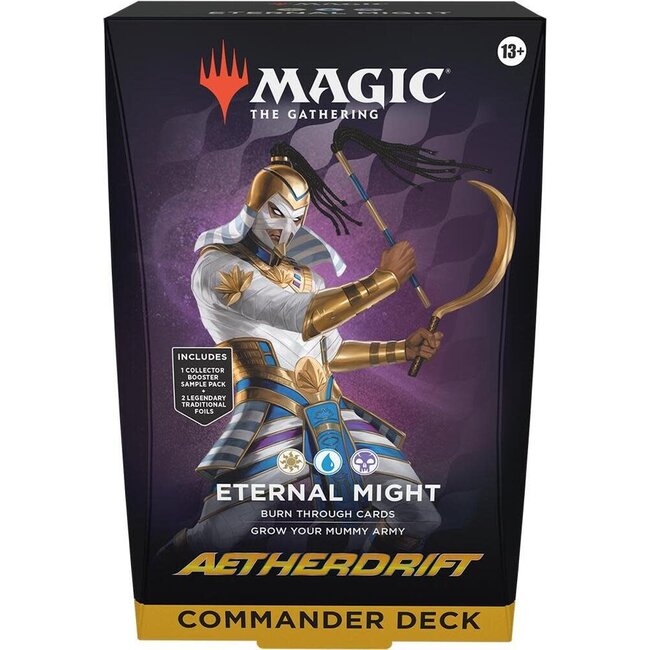 MTG Aetherdrift Eternal Might Commander Deck