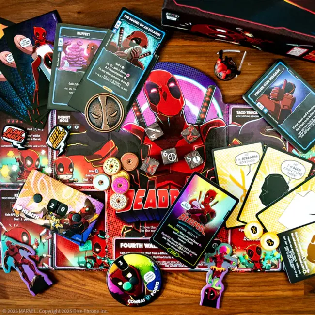 Dice Throne Marvel Deadpool