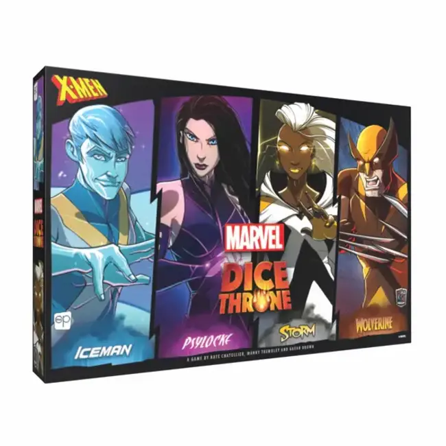 Dice Throne Marvel X-Men Box 1 (Iceman, Psylocke, Storm, Wolverine)