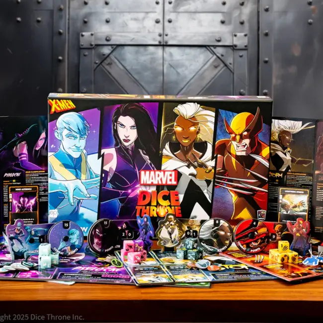 Dice Throne Marvel X-Men Box 1 (Iceman, Psylocke, Storm, Wolverine)