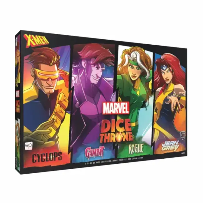 Dice Throne Marvel X-Men Box 2 (Cyclops, Gambit, Rogue, Jean Grey)