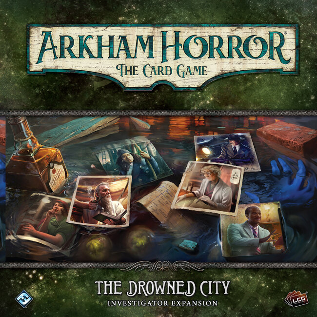 Arkham Horror: The Card Game - The Drowned City Investigator Expansion