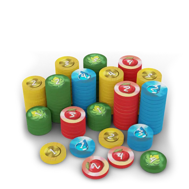 Life of the Amazonia - Upgraded Resource Tokens