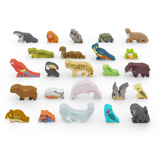 Life of the Amazonia Meeple Set