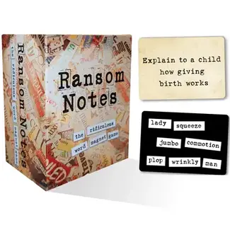 Very Special Games Ransom Notes