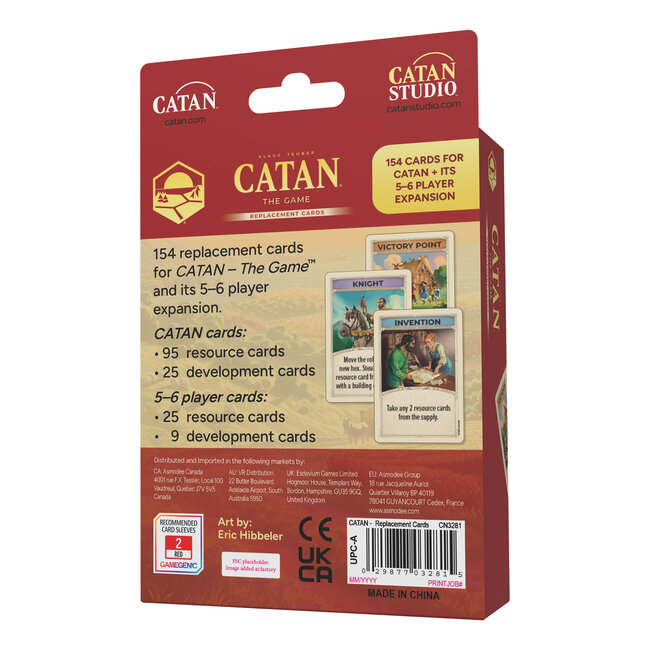 Catan 6th Edition – Base Game Card Accessory