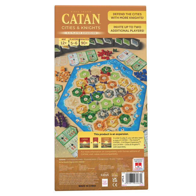 Catan – Cities & Knights 5-6 Player Expansion