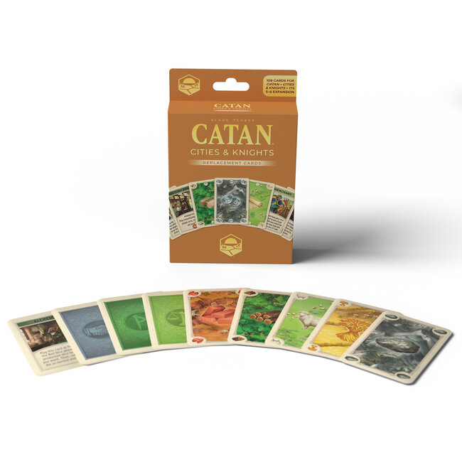 Catan 6th Edition– Cities & Knights Cards Accessory