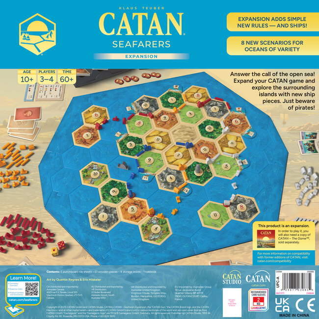 Catan 6th Edition – Seafarers Expansion