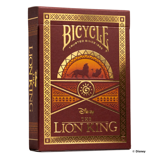Bicycle Playing Cards - Lion King