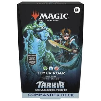Magic: The Gathering MTG Tarkir: Dragonstorm Commander Deck - Temur Roar