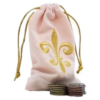 La Fleur Rose Metal Coins