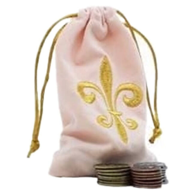 La Fleur Rose Metal Coins