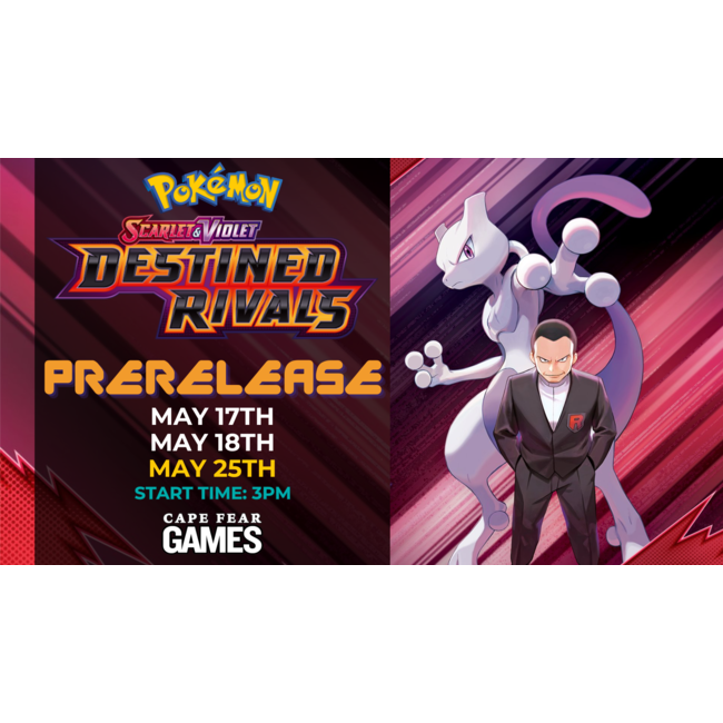 Pokemon Destined Rivals Prerelease