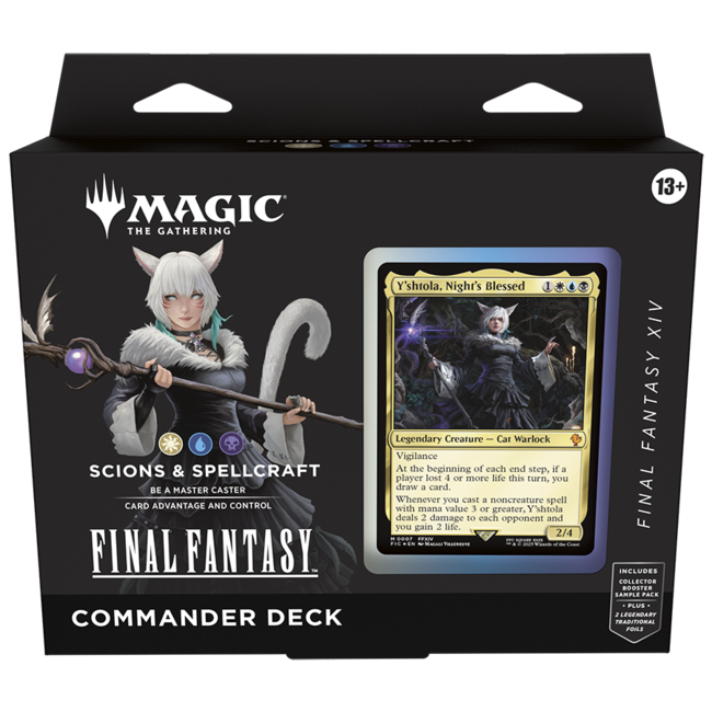 Magic: The Gathering MTG Final Fantasy Scions & Spellcraft Commander Deck - LIMIT 1