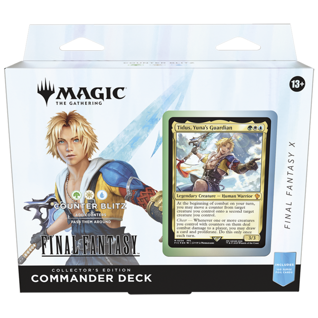 MTG Final Fantasy Counter Blitz Collector Commander Deck