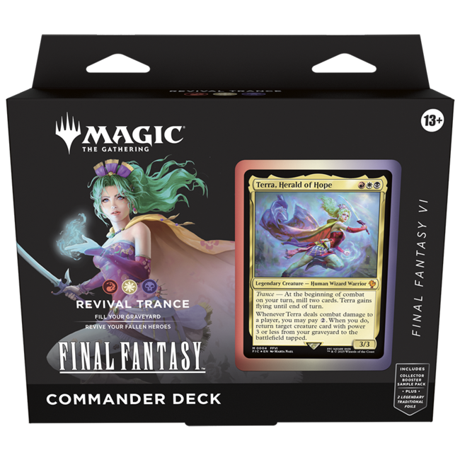 MTG Final Fantasy Revival Trance Commander Deck