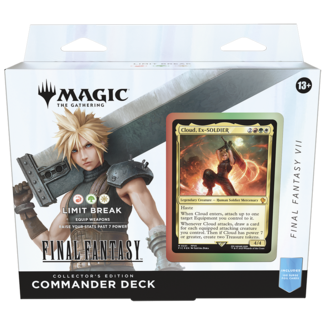 Magic: The Gathering *PRE-ORDER 6/6* MTG Final Fantasy Limit Break Collector Commander Deck - LIMIT 1