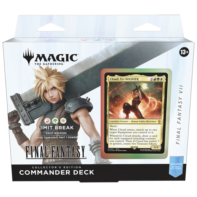 *PRE-ORDER 6/6* MTG Final Fantasy Limit Break Collector Commander Deck - LIMIT 1