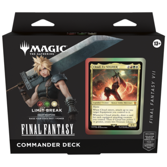 Magic: The Gathering MTG Final Fantasy Limit Break Commander Deck - LIMIT 1