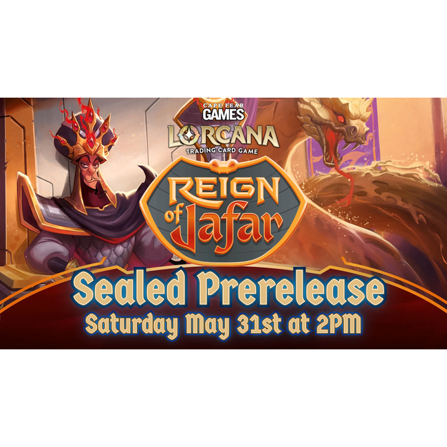 5/31 - Lorcana Reign of Jafar Prerelease