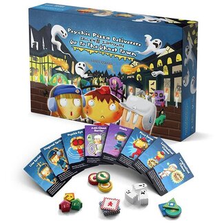 BoardGameTables Psychic Pizza Deliverers Go to the Ghost Town
