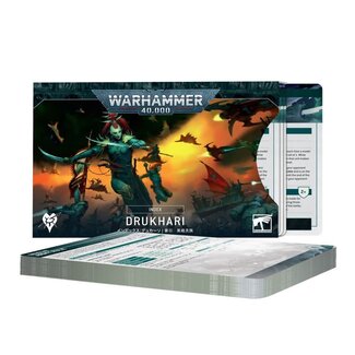 Warhammer 40,000 40k Drukhari Datacards