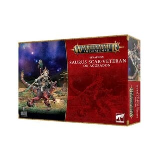 Games Workshop Saurus Scar-Veteran on Aggradon