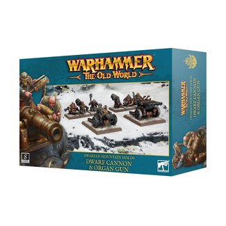 Warhammer: The Old World Old World: Dwarfen Mountain Holds Dwarf Cannon Organ Gun