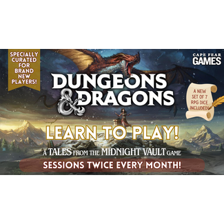 10/30 - Learn to Play D&D