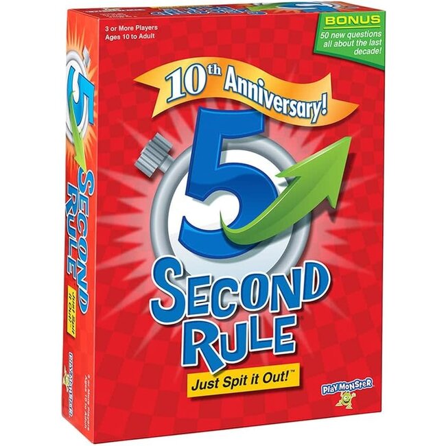5 Second Rule 10th Anniversary Edition ~ DISCONTINUED