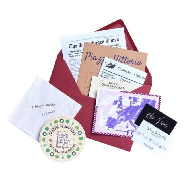 The Missed Flight - An Escape Room in an Envelope