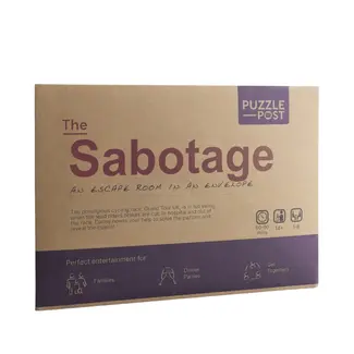 Faire Dinner Party The Sabotage - An Escape Room in an Envelope