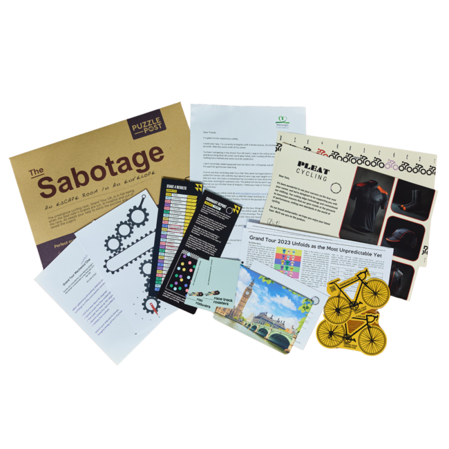 The Sabotage - An Escape Room in an Envelope