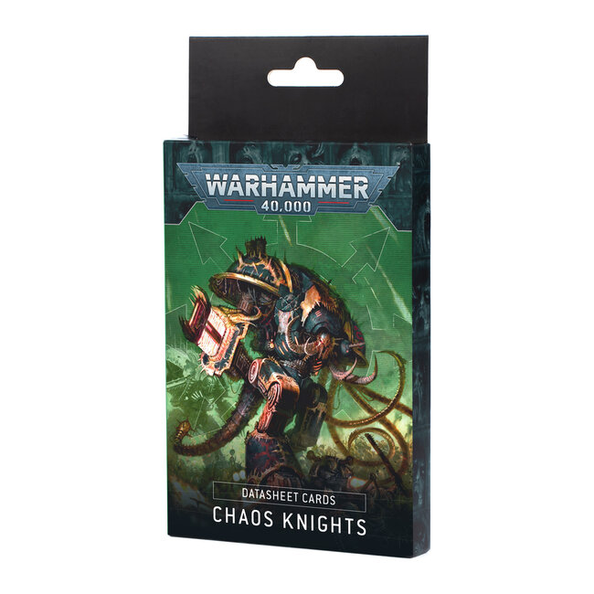 *PRE-ORDER 6/21* Datasheet Cards: Chaos Knights (2025)