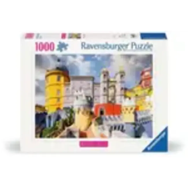 Beautiful Castles - National Palace of Pena, Portugal  1000pc Puzzle