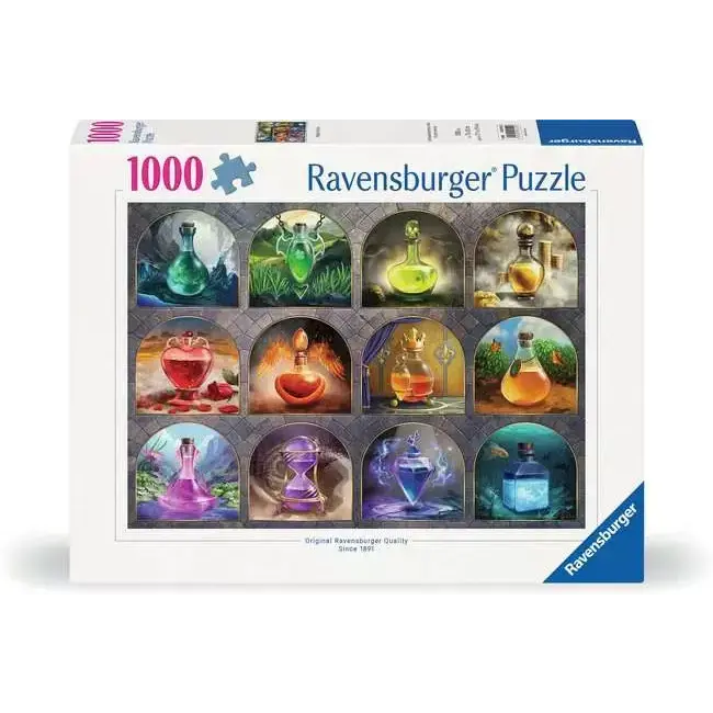 Nathanael Mortensen: Magical Potions 1000pc Puzzle