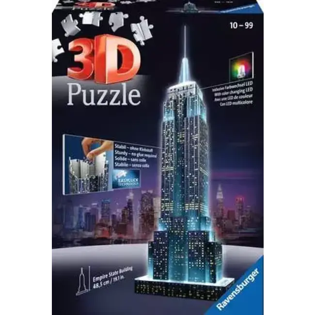 Empire State Building 3D 216 pc Puzzle
