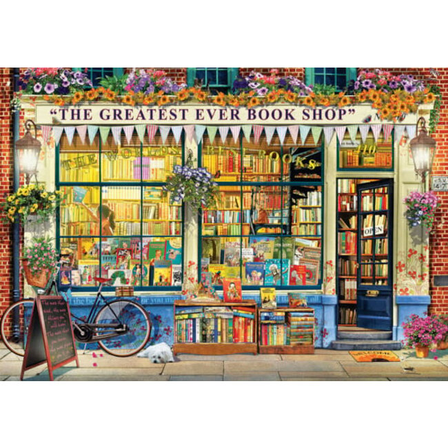 The Greatest Ever Book Shop 1000 pc Puzzle