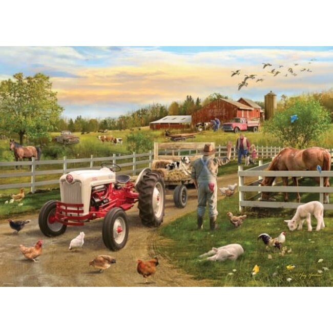 Farmer’s Ford Tractor 1000 pc Puzzle