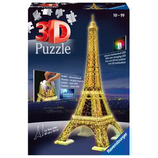Ravensburger Eiffel Tower - Night Edition 3D 216pc Puzzle