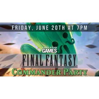 6/20 - MTG Final Fantasy  Commander Party - Culling Ritual Promo